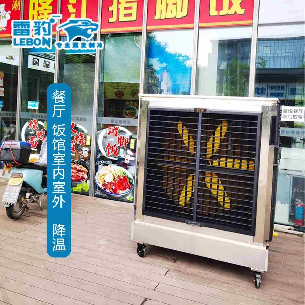 雷豹大型冷风机ES1055D  餐厅饭店室内室外 降温通风