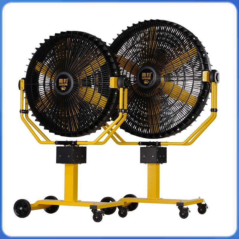 雷豹EF3025BK/EF3625BK立式摇头移动工业风机